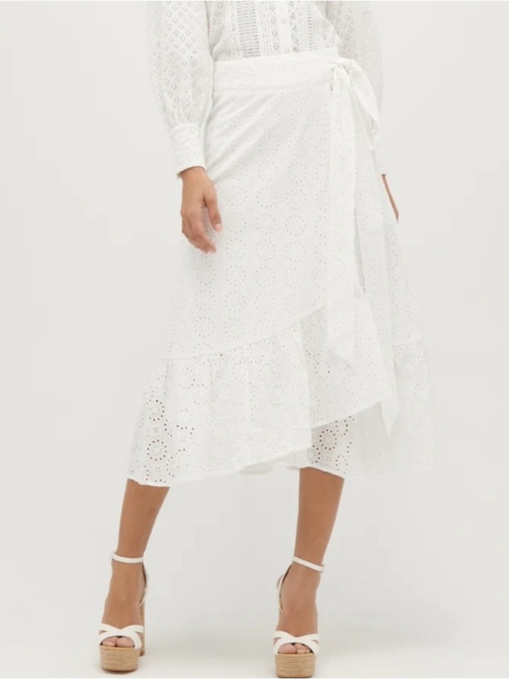 Hill House Maribel wrap skirt